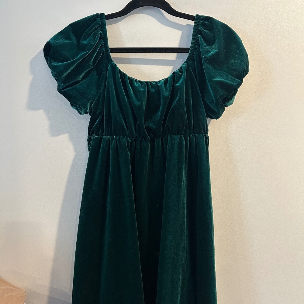 Sugar and Jade Velour Dress